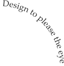 Design to please the eye